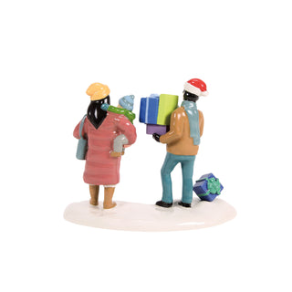 Department 56 Original Snow Village Accessory: Finally Home For The Holidays sparkle-castle