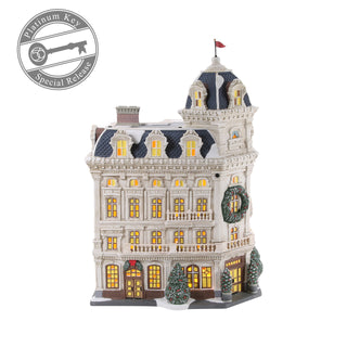 Department 56 Christmas In The City Village: The Wescot - FIRST EDITION sparkle-castle