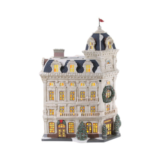 Department 56 Christmas In The City Village: The Wescot sparkle-castle