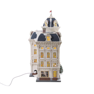 Department 56 Christmas In The City Village: The Wescot sparkle-castle
