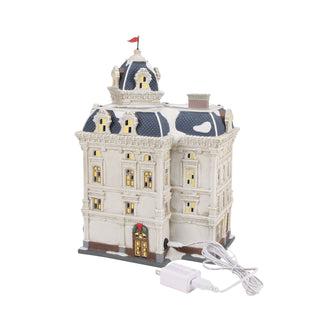 Department 56 Christmas In The City Village: The Wescot sparkle-castle
