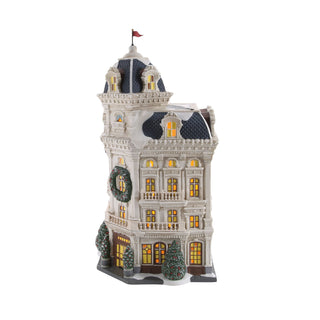 Department 56 Christmas In The City Village: The Wescot sparkle-castle