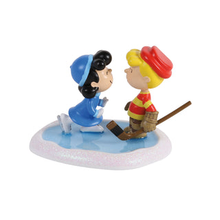 Department 56 Peanuts Village Accessory: I Have A Pretty Face sparkle-castle