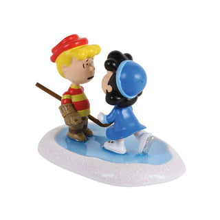 Department 56 Peanuts Village Accessory: I Have A Pretty Face sparkle-castle
