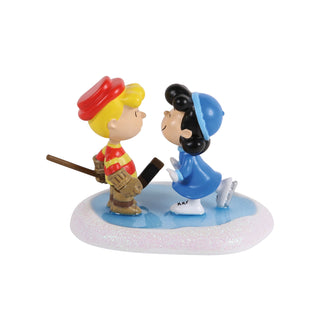Department 56 Peanuts Village Accessory: I Have A Pretty Face sparkle-castle