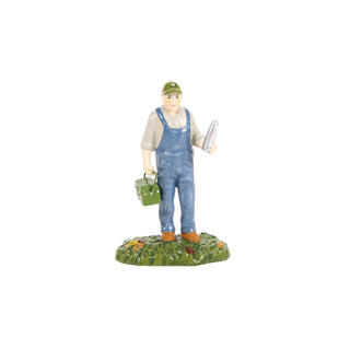 Department 56 Snow Village Harvest: Still Running!, Set of 2 sparkle-castle