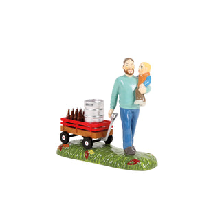 Department 56 Snow Village Harvest: Headin' To The Fest, Set of 2 sparkle-castle