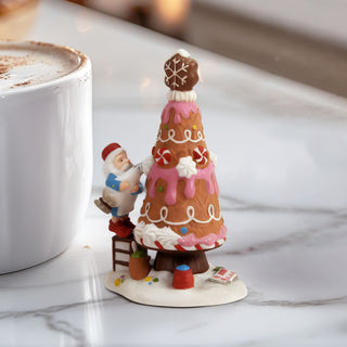 Department 56 North Pole Series Accessory: Piping The Tree sparkle-castle