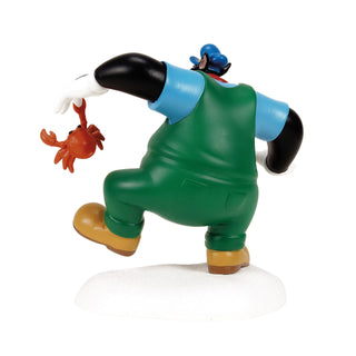 Department 56 Disney Snow Village Accessory: No One's Crabby At Christmas sparkle-castle