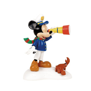 Department 56 Disney Snow Village Accessory: Santa Ahoy! sparkle-castle