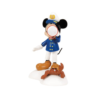 Department 56 Disney Snow Village Accessory: Santa Ahoy! sparkle-castle