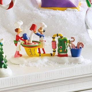 Department 56 Grinch Village Accessory: Who-ville Candy Crew sparkle-castle