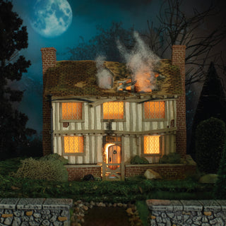 Department 56 Harry Potter Village: The Potter's Home sparkle-castle