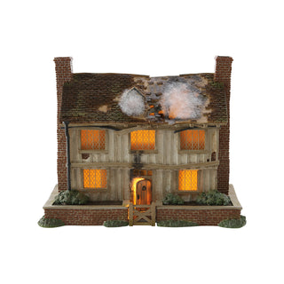 Department 56 Harry Potter Village: The Potter's Home sparkle-castle