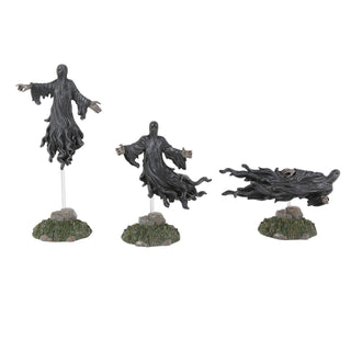 Department 56 Harry Potter Village Accessory: Dementors, Set of 3 sparkle-castle