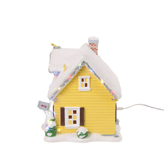 Department 56 Peanuts Village: The Van Pelt Residence sparkle-castle