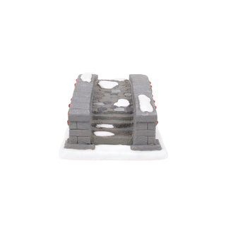 Department 56 Cross Product Village Accessory: Walking Bridge sparkle-castle