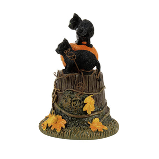 Department 56 Snow Village Halloween Accessory: 50th Feline Noir, 2026 sparkle-castle