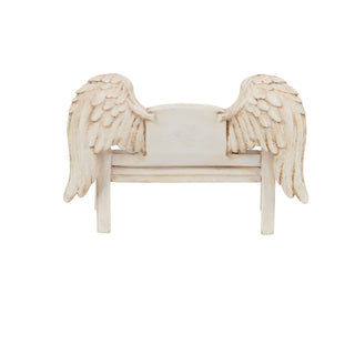Department 56 Cross Product Village Accessory: Relax & Remember Bench sparkle-castle