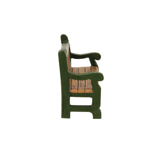 Department 56 Cross Product Village Accessory: Rickety Bench sparkle-castle