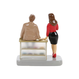 Department 56 Original Snow Village Accessory: Can't See Line Can You Russ?, Set of 2 sparkle-castle