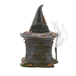 Department 56 Snow Village Halloween: 50th Crypt Of The Old Hag sparkle-castle