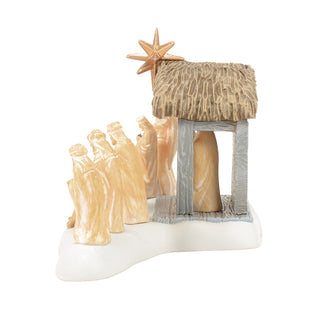Department 56 Christmas In The City Village Accessory: A Lamb In The City sparkle-castle
