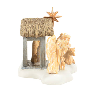 Department 56 Christmas In The City Village Accessory: A Lamb In The City sparkle-castle