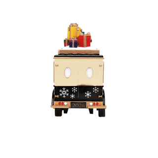 Department 56 Original Snow Village Accessory: 50th Village Express Van sparkle-castle