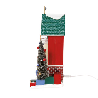 Department 56 Original Snow Village: Snow Village Sentry sparkle-castle