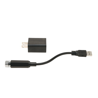 Department 56 Cross Product Village Accessory: Stargazer Light, RED sparkle-castle