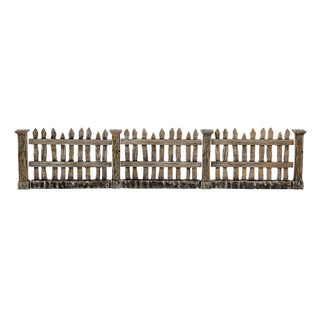 Department 56 Cross Product Village Accessory: Village Line Fence, Set of 7 sparkle-castle