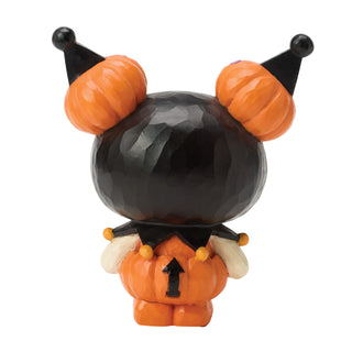 Jim Shore Sanrio: Kuromi in Pumpkin Costume Figurine sparkle-castle