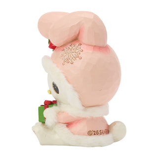 Jim Shore Sanrio: My Melody Christmas Miniature Figurine sparkle-castle