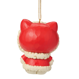 Jim Shore Sanrio: Dated 2026 Hello Kitty Hanging Ornament sparkle-castle