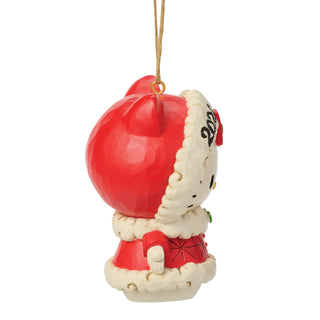 Jim Shore Sanrio: Dated 2026 Hello Kitty Hanging Ornament sparkle-castle