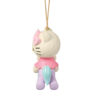 Jim Shore Sanrio: Hello Kitty Unicorn Hanging Ornament sparkle-castle