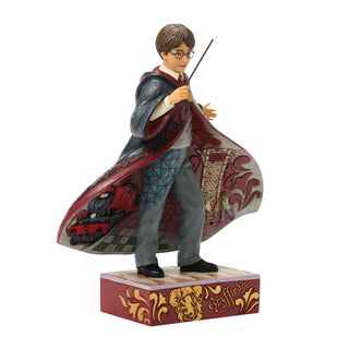 Jim Shore Harry Potter: Harry With Cloak Scene Figurine sparkle-castle