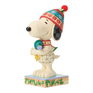 Jim Shore Peanuts: Snoopy Hugging Woodstock Figurine sparkle-castle
