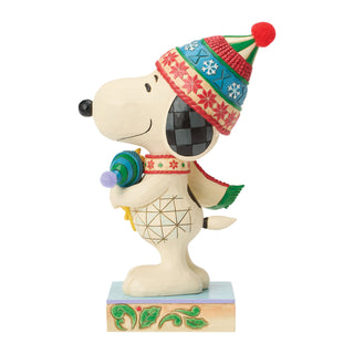 Jim Shore Peanuts: Snoopy Hugging Woodstock Figurine sparkle-castle