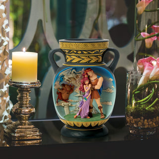 Jim Shore Disney Traditions: Hercules & Meg Vase Scene Figurine sparkle-castle