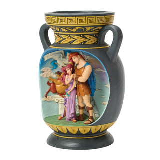 Jim Shore Disney Traditions: Hercules & Meg Vase Scene Figurine sparkle-castle