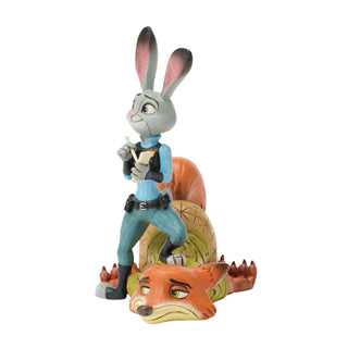 Jim Shore Disney Traditions: Judy Hopps & Nick Wilde Figurine sparkle-castle