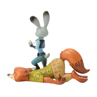 Jim Shore Disney Traditions: Judy Hopps & Nick Wilde Figurine sparkle-castle