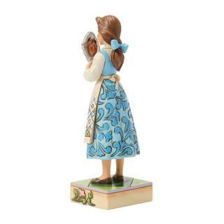 Jim Shore Disney Traditions: Belle With Mirror Figurine sparkle-castle