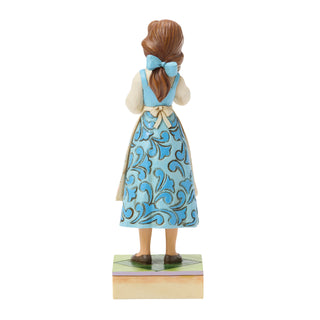 Jim Shore Disney Traditions: Belle With Mirror Figurine sparkle-castle