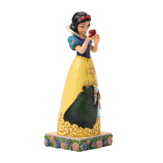 Jim Shore Disney Traditions: Snow White With Dress Scene Figurine sparkle-castle