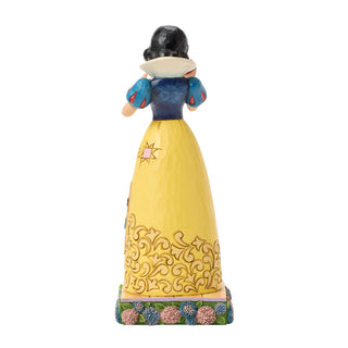 Jim Shore Disney Traditions: Snow White With Dress Scene Figurine sparkle-castle