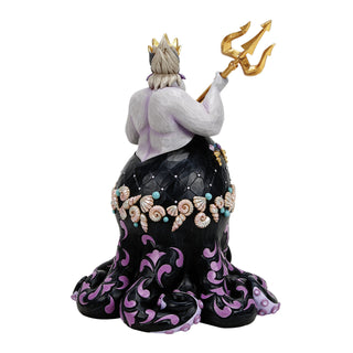 Jim Shore Disney Traditions: Ursula Deluxe 2nd in Disney Villains Series Figurine sparkle-castle