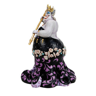 Jim Shore Disney Traditions: Ursula Deluxe 2nd in Disney Villains Series Figurine sparkle-castle